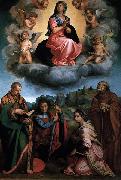 Andrea del Sarto Assumption of the Virgin oil on canvas